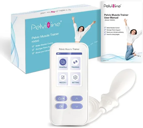 Vista 6 de Entrenador muscular pélvico para ejercitador de Kegel con sonda de sensor inflable que fortalece tu suelo pélvico
