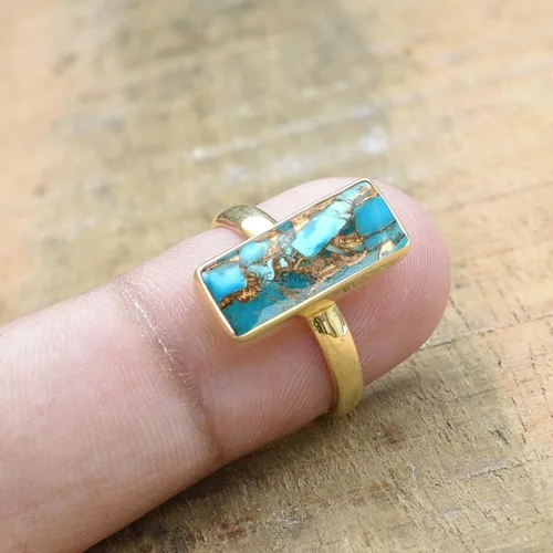 Vista 67 de Anillo de plata de ley maciza superpuesta de oro amarillo de 18 quilates para mujer, anillo de compromiso de plata esterlina, juego de bisel