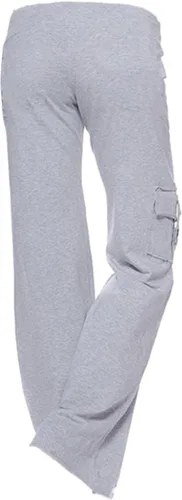 Vista 6 de Pantalones de yoga con corte de bota para mujer, con bolsillos de carga, elásticos, pantalones palazzo, pantalones largos y anchos para entrenamiento