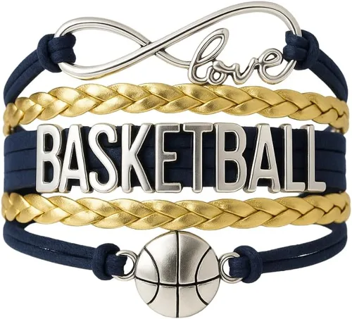 Vista 51 de Infinity Collection - Pulsera de baloncesto de regalo para equipos y jugadores