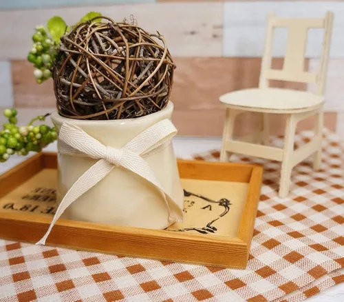 Vista 3 de Cinta de sarga de algodón de 1 pulgada, 55 yardas, rollo de cinta natural suave para costura, manualidades, decoración del hogar, color beige