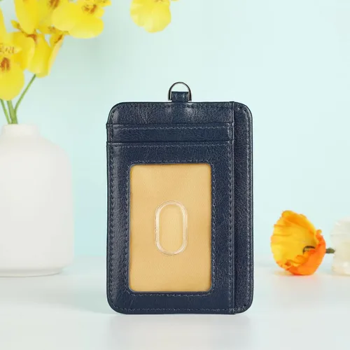 Vista 2 de Lavemi Slim RFID Blocking Card Holder Minimalist Leather Front Pocket Wallet for Women