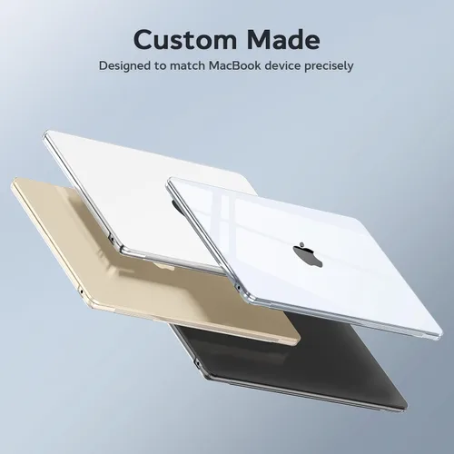 Vista 5 de B BELK Funda compatible con MacBook Pro de 16 pulgadas 2020 2019 versión A2141, carcasa rígida de plástico transparente para computadora portátil