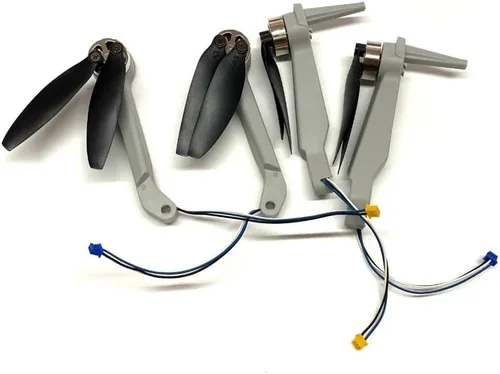 Vista 9 de E88EVO Drone RC sin escobillas E88 EVO Quadcopter Parts Guard Motor Propellers Arm Accesorio (16 cuchillas 8 Guardia)