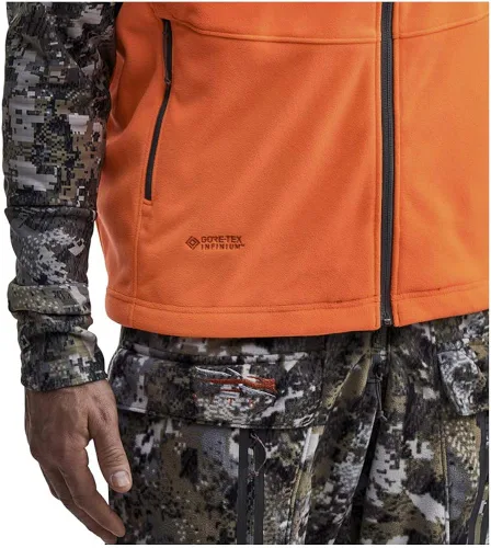 Vista 5 de Sitka Gear Chaleco de caza Stratus Windstopper repelente al agua para hombre