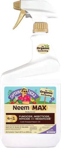 Vista 9 de Bonide Captain Jack's 12 oz Neem Max Aerosol listo para usar para plantas