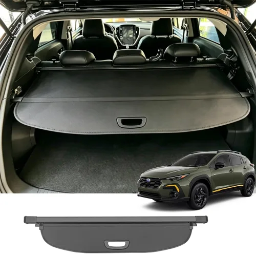 Vista 25 de cubierta retráctil para baúl trasero compatible con Toyota RAV4 2013-2018, protector de seguridad, pantalla de privacidad para equipaje