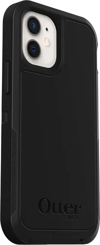 Vista 3 de OtterBox Defender XT, protección resistente con MagSafe para iPhone 12 Mini, color negro, embalaje no minorista