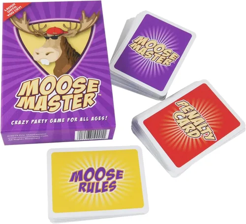 Vista 2 de Moose Master - Ríete hasta llorar - Divertido - Tus mejillas dolerán de tanto sonreír y reír - para personas divertidas que buscan una noche