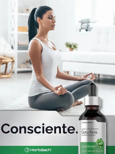 Vista 7 de Horbäach Gotu Kola Extract 2 fl oz Sin alcohol