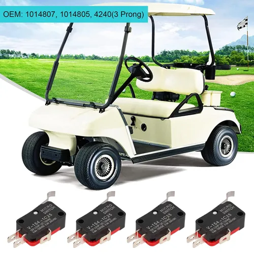 Vista 3 de 4 unids 3 clavijas pedal caja micro interruptor 1014807 1014805 4240 universal para club coche DS precedent