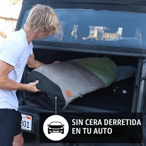 Vista 4 de Ho Stevie! Funda de lona para tabla de surf, sin cera derretida en el coche, protección contra el sol/ding