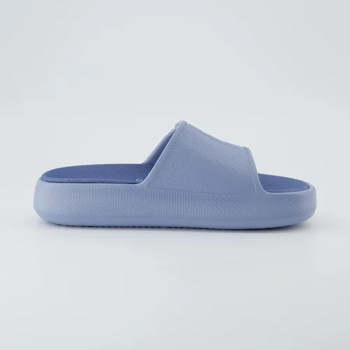 Vista 4 de CUSHIONAIRE Sandalia Biggie de recuperación para mujer con +comodidad y correa ajustable, NegroNegro