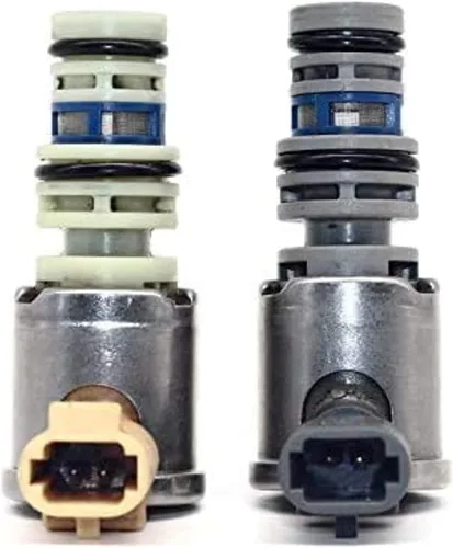 Vista 4 de 4L60E 4L65E Kit de solenoide de cambio de transmisión Electrocontrol electrónico de presión TCC PWM 3-2 Solenoides de cambio descendente compatibles