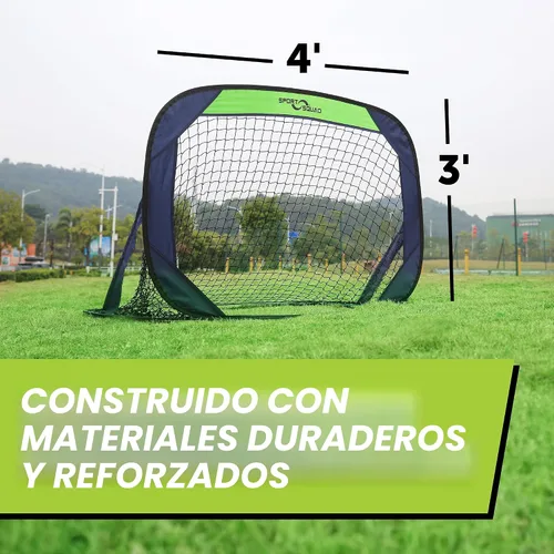 Vista 5 de Sport Squad Portable Soccer Goal Net Set
