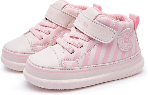 Vista 4 de BMCiTYBM Zapatos de bebé para niño y niña zapatos de invierno cálidos antideslizantes para primeros caminos 6 9 12 18 24 meses