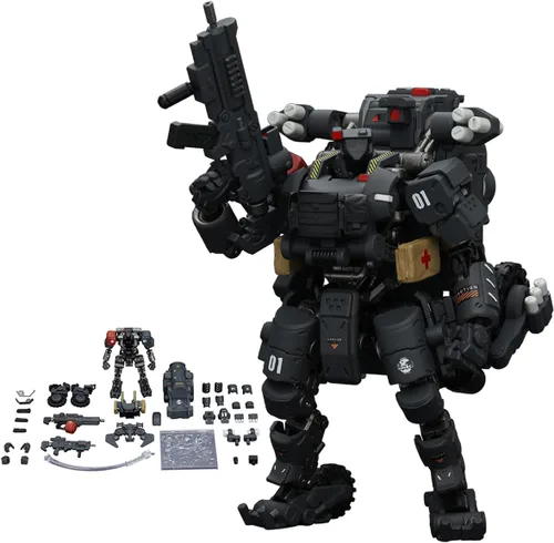 Vista 8 de JOYTOY - Figura de acción 1/25 Iron Wrecker 02 - Modelo de colección de mecha táctico