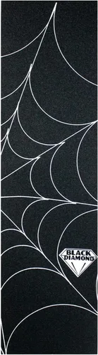 Vista 2 de Black Diamond Grip Cinta de agarre para monopatín de tela de araña de 9" x 33
