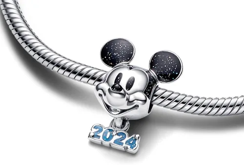 Vista 3 de Dijes compatibles con pulseras y collares Pandora para mujer, joyería de plata de ley 925, abalorios de cuentas para mujer, regalos de cumpleaños