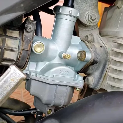 Vista 6 de Carburador PZ27 de 1.063 in de 4 tiempos compatible con TRX250 Recon Sportrax 250 CRF105F ATV Go-Karts Dirt Bike CG 150cc 200cc 250cc Buyang Kazuma