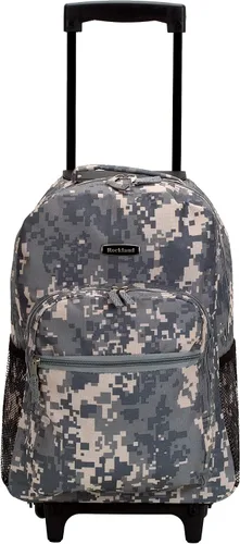 Vista 25 de Rockland, bolsa de viaje de 17 pulgadas, con ruedas., Camuflaje), R01-CAMO