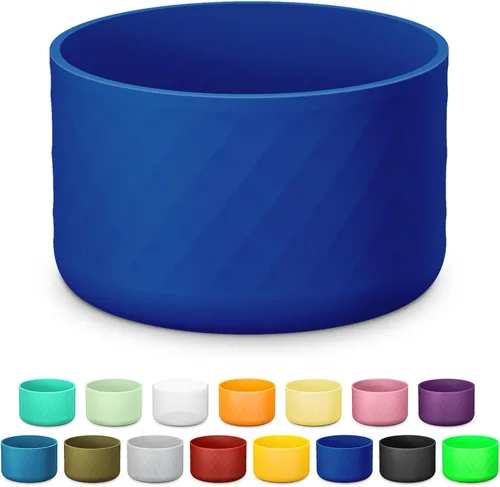 Vista 16 de Funda de silicona para botella de agua Owala de 40 oz, funda protectora antideslizante para botellas de acero inoxidable FreeSip/Twist/Flip
