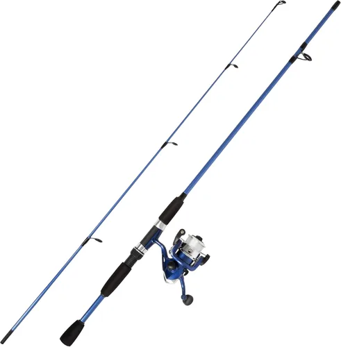 Vista 8 de Wakeman Fiberglass Fishing Rod and Reel Combo – 2-Piece 65-Inch Medium Action Spinning Rod Set for Lake Fishing