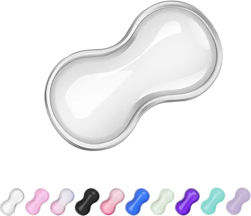 Vista 26 de Reposamuñecas de Gel para Teclado y Ratón, Reposamuñecas para Teclado, Soporte de Muñeca para Ratón, Alivio del Dolor, Toque Fresco, Antideslizante