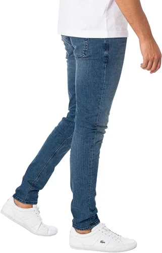 Vista 2 de Diesel Jeans Skinny Sleenker para hombre, azul