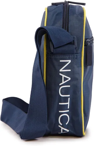 Vista 3 de Nautica Bolso de hombro, Azul marino, amarillo