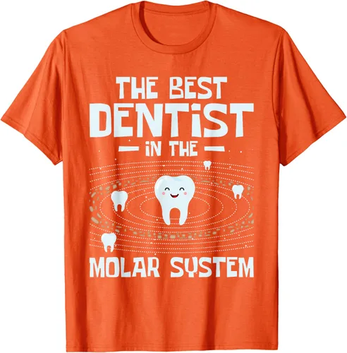 Vista 42 de El mejor dentista - Molar Teeth Dental Odontología DDS Camiseta Negro