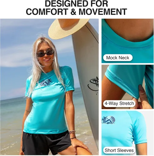 Vista 4 de Kanu Surf Breeze II para mujer Alyssa Aqua