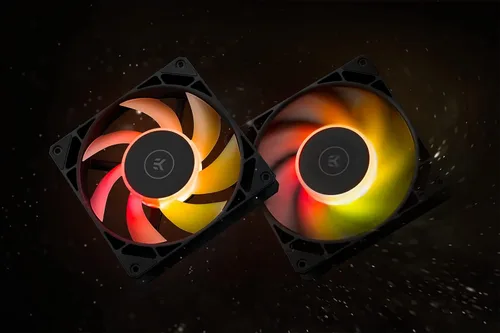 Vista 5 de EK EKWB Loop FPT Ventilador de 5.512 in, 600-2200 RPM, RGB digital, negro