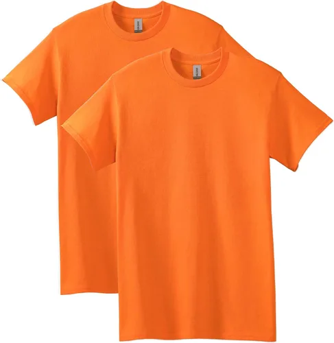 Vista 14 de Gildan Camiseta de algodón pesado para adultos, estilo G5000, paquete múltiple Gris ceniza (paquete de 2)