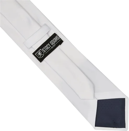 Vista 49 de Stacy Adams Conjunto de corbata sólida de satén para hombre