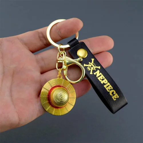 Vista 3 de Anime A Piece Luffy Pirates Boat Llavero Cosplay Figuras de acción Dibujos Animados Joyería Regalo para Niños Niñas
