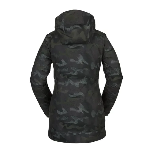 Vista 2 de Volcom Westland - Chaqueta con capucha de invierno para snowboard y esquí, PARENT