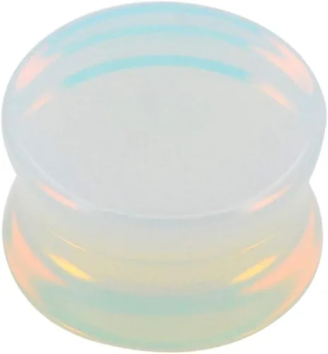 Vista 6 de Tapones para los oídos de piedra, doble llamarada, dilatadores de estiramiento de sillín expansor 2G-0.984 in E553