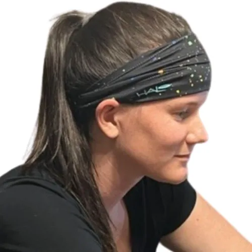 Vista 28 de Halo Headband Bandit - 4" Wide Pullover Sweatband for Both Women and Men