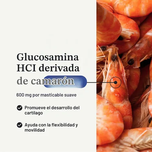 Vista 6 de PetLab Co. Masticables para el cuidado de las articulaciones para perros, 30 masticables suaves, paquete de 2, cerdo