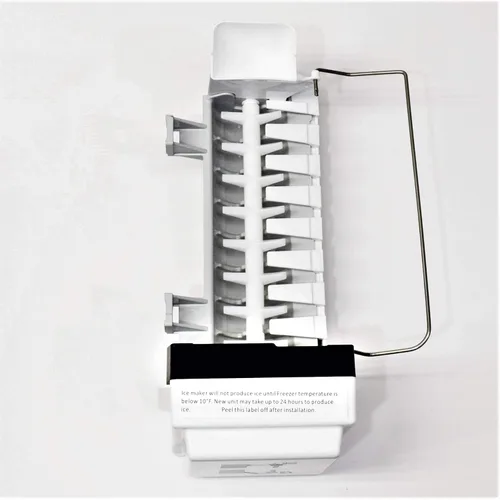 Vista 2 de Máquina de hielo para refrigerador Whirlpool W10882923 W10377151, blanco