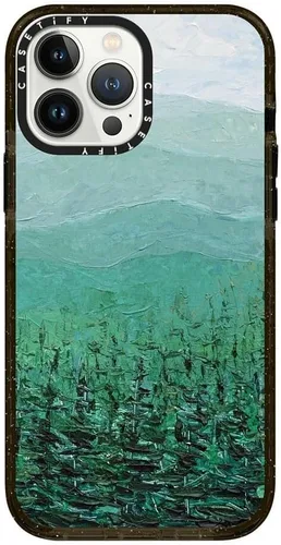 Vista 107 de CASETiFY Funda Impact para iPhone 13 [Protección contra caídas de grado militar 4X de 8.2 pies/Compatible con Magsafe] - #1 Mom - Transparente