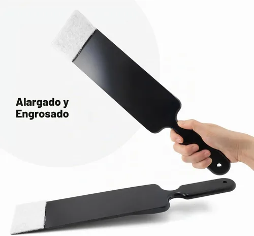 Vista 3 de NEWISHTOOL Excavadora automática de largo alcance, 3 piezas de herramienta de tinte de niveladora y 10 almohadillas de fregado para limpiar ventanas