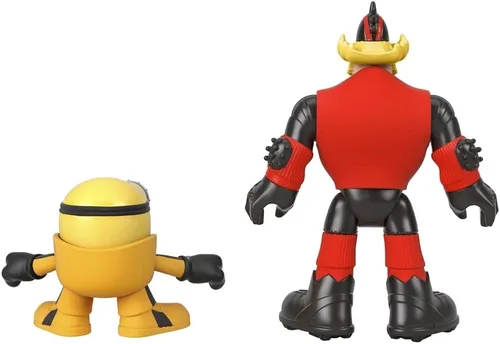 Vista 5 de Imaginext Fisher-Price - Personajes coleccionables inspirados en Minions The Rise of Gru - Figuras de Bob y Svengence
