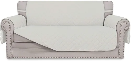 Vista 265 de Easy-Going - Funda reversible para sofá, resistente al agua, con varillas de espuma y correas elásticas, protector de muebles para mascotas y perros