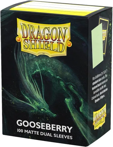 Vista 34 de Dragon Shield Fundas para tarjetas de tamaño estándar doble mate 100 unidades - Fundas TCG suaves y resistentes - Compatible con Pokemon, One