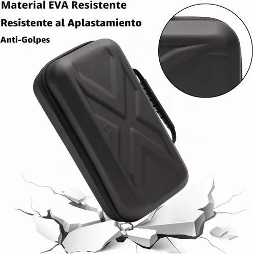 Vista 5 de Funda de almacenamiento con protección EVA Gleegi Compatible con arrancadores de litio NOCO Boost Plus GB40/Boost Sport GB20 UltraSafe, caja