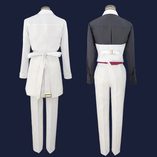 Vista 4 de The Case Study of Vanitas Cosplay Noe Archiviste - Conjunto completo de camisa y chaqueta de anime