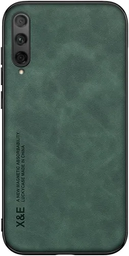 Vista 4 de Kepuch Silklike Funda Para Huawei Y9S/Honor 9X Pro - Cubierta De Parachoques Placa De Metal Incorporada Para Huawei Y9S/Honor 9X Pro - Negro