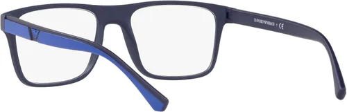 Vista 6 de Emporio Armani Montura para gafas graduadas Ea4115 para hombre con dos clips intercambiables para el sol rectangulares